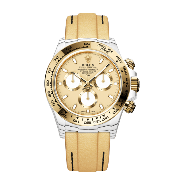 ROLEX Diw Daytona quartz fiber golden essence 40mm oyster black【1:1 Replica】