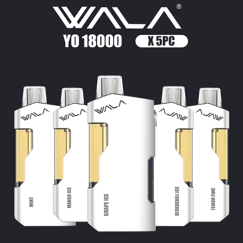 WALA YO 18000 PUFFS 5pcs