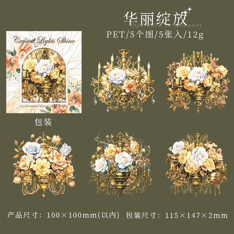 1111 Sticker Pack Crystal Light Shadow Series