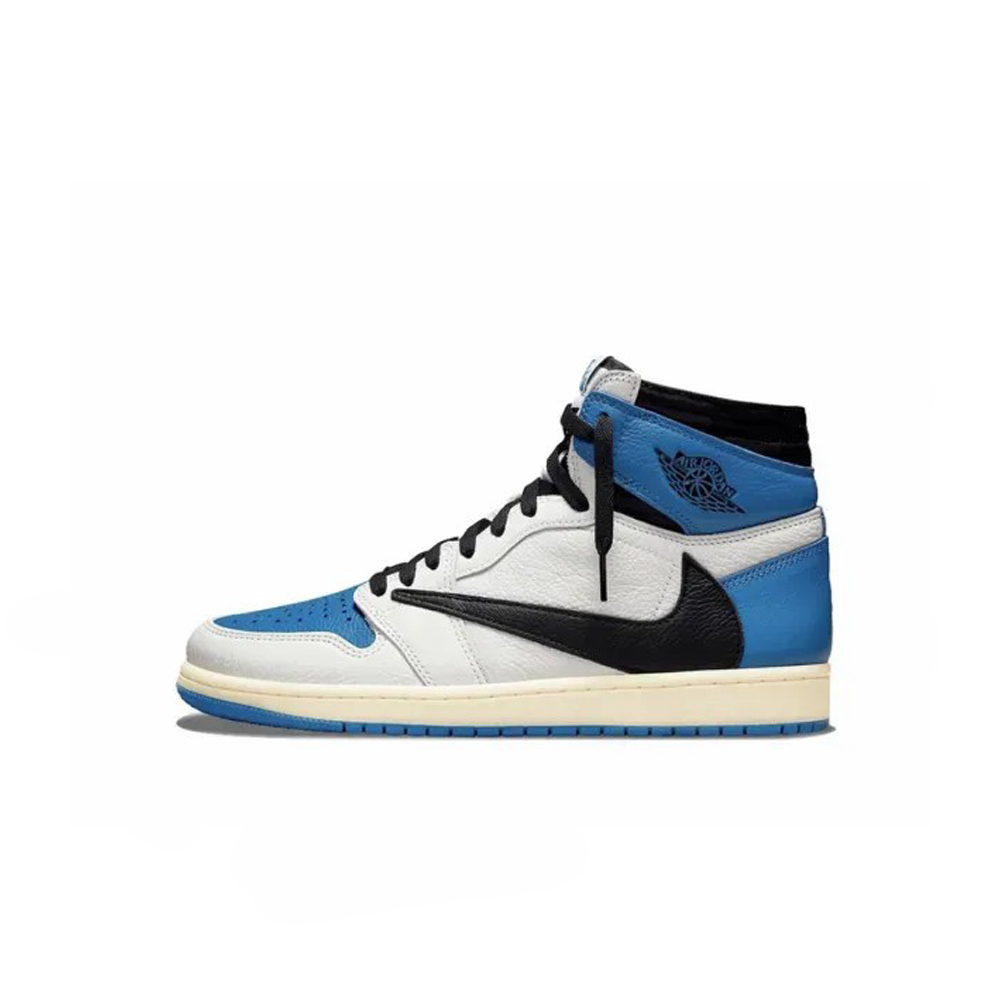 Travis Scott x Fragment x Jordan 1 “Milit ary Blue”