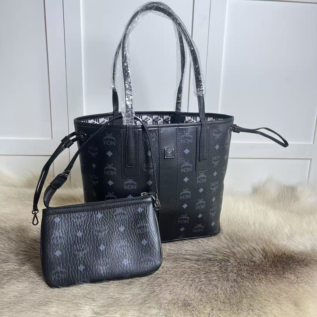MCM Visetos Liz Tote Bag