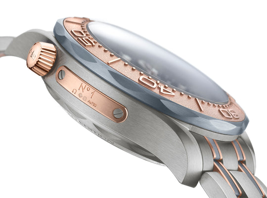 Omega Seamaster Diver 300M Chronograph Sedna Gold Titanium Tantalum