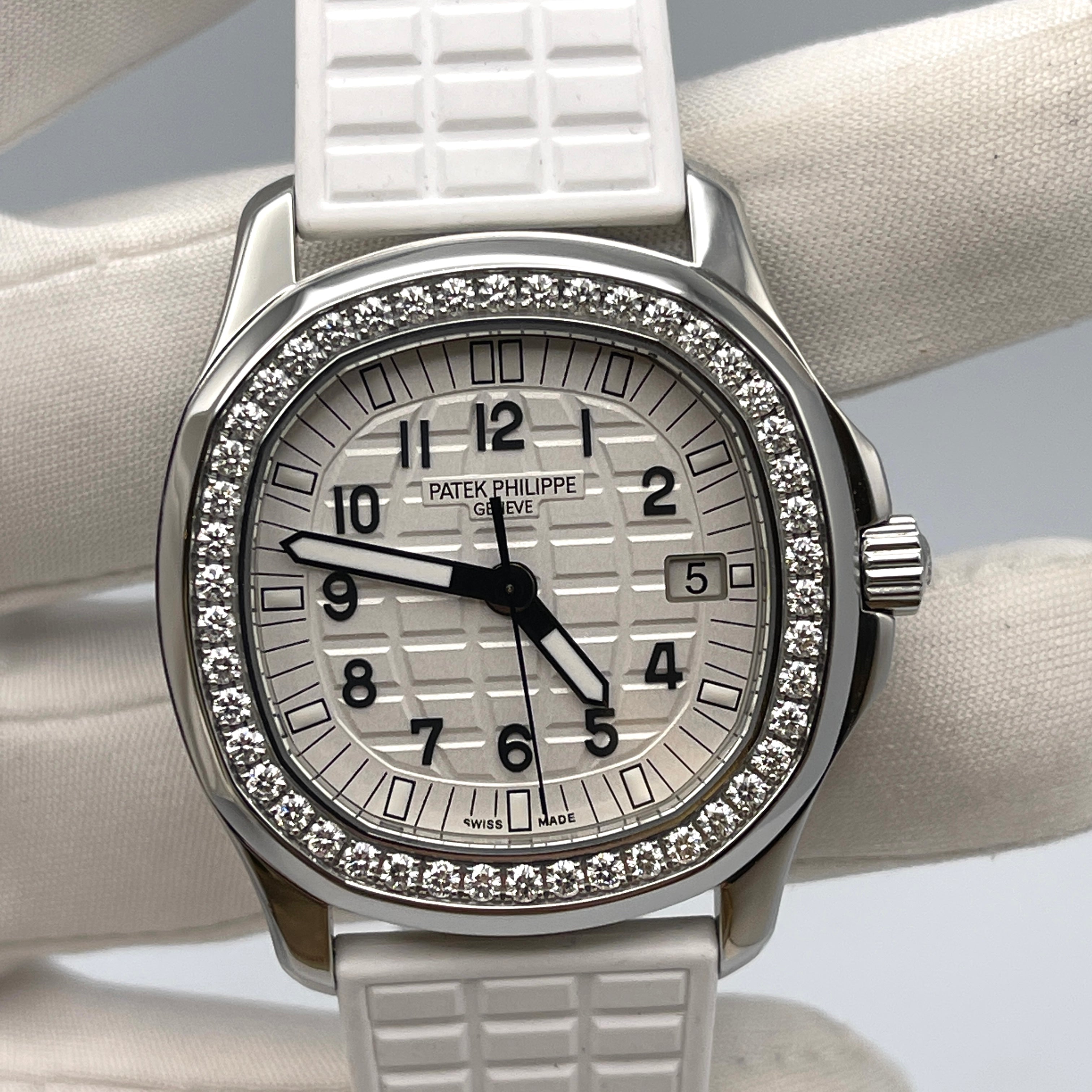Patek Philippe Aquanaut Quartz Steel White Dial 5067A-011【1:1 Replica】