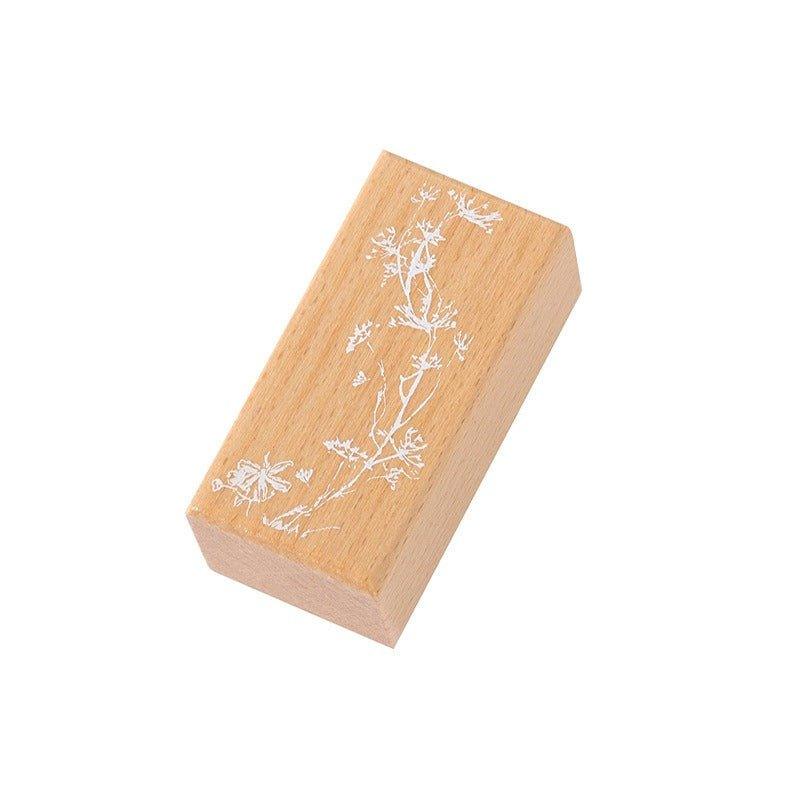 7009 Beech Wood Stamps Flowering Branch Series
