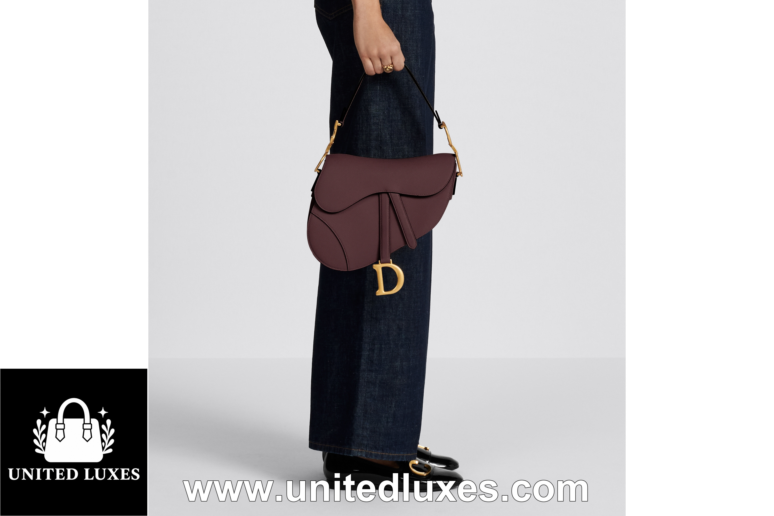 Replica Saddle Bag with Strap
