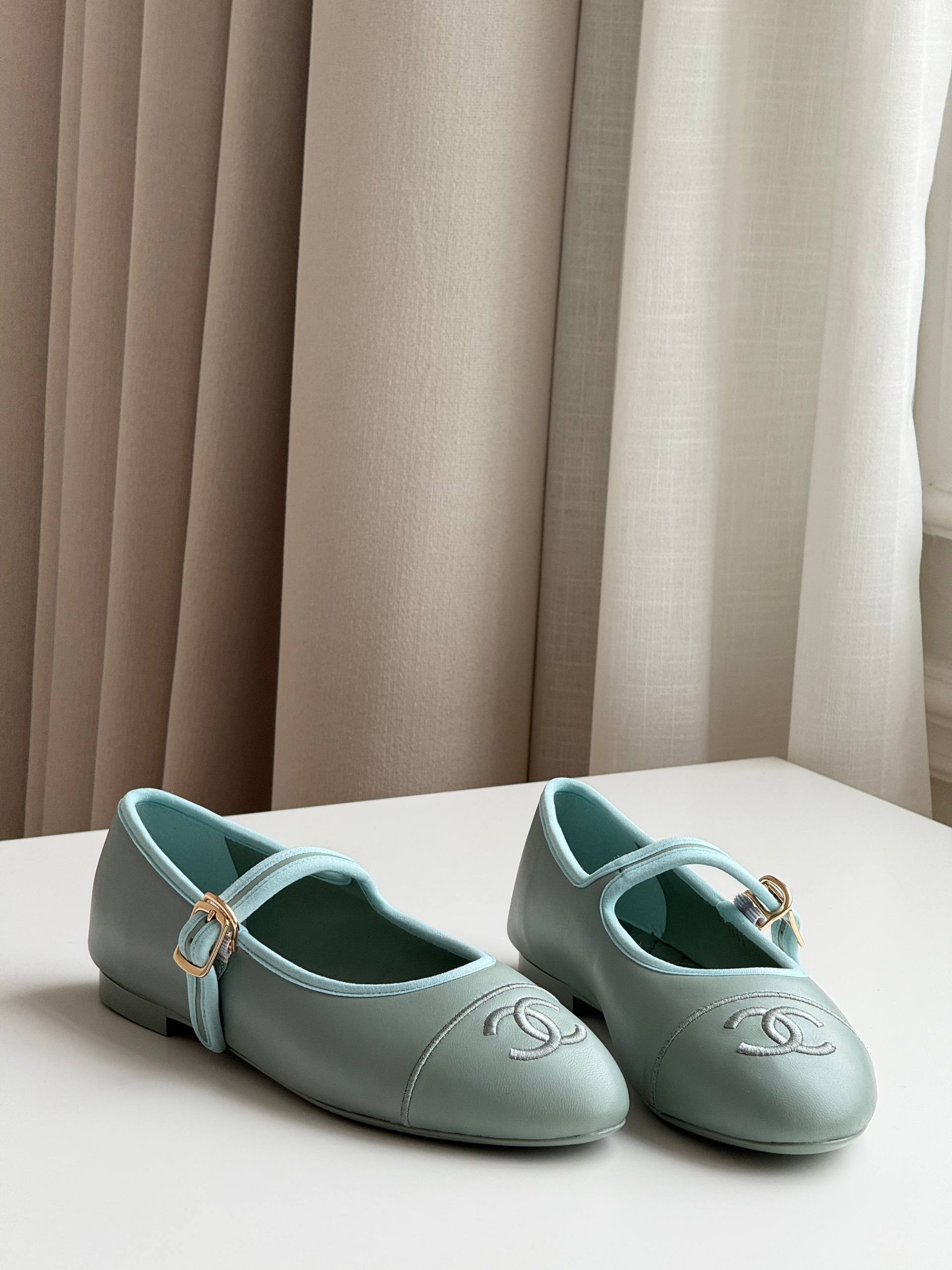 CHANEL Mary Jane Ballerina Flats