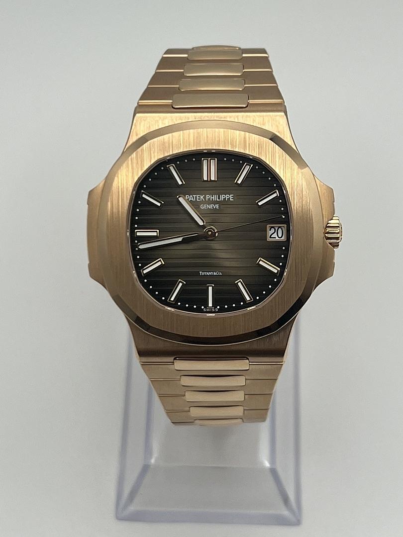 Patek Philippe Nautilus Rose Gold Tiffany Dial 5711/1R【1:1 Replica】