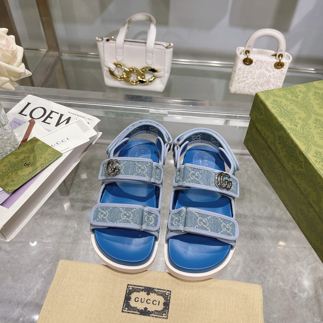 Gucci Double G Sandals