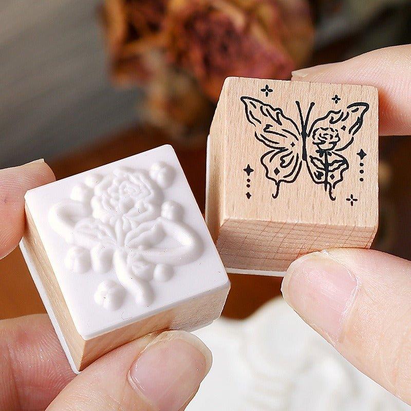 7014 Wooden Stamp Set