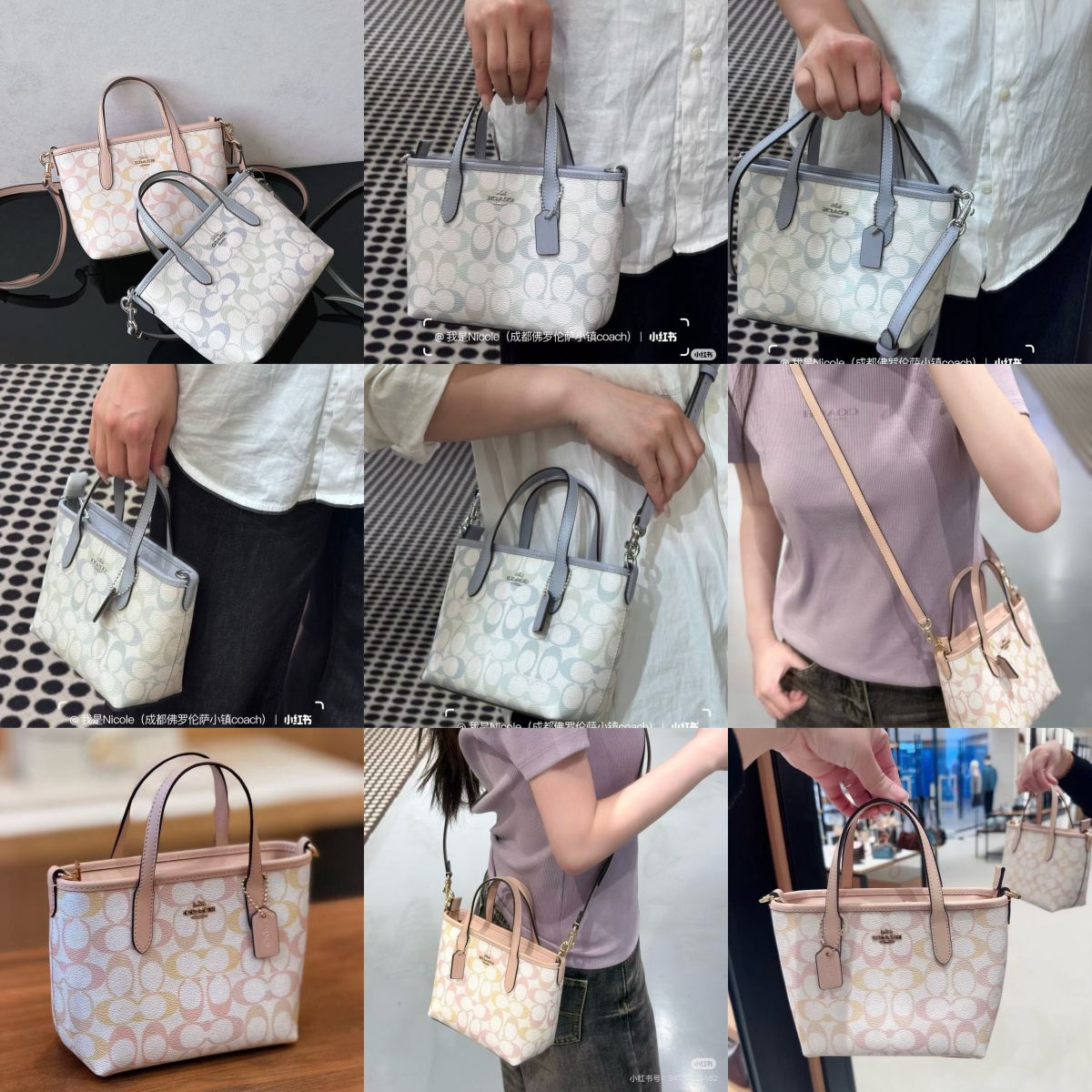 Women Handbag CEK82 City Mini Tote Bag
