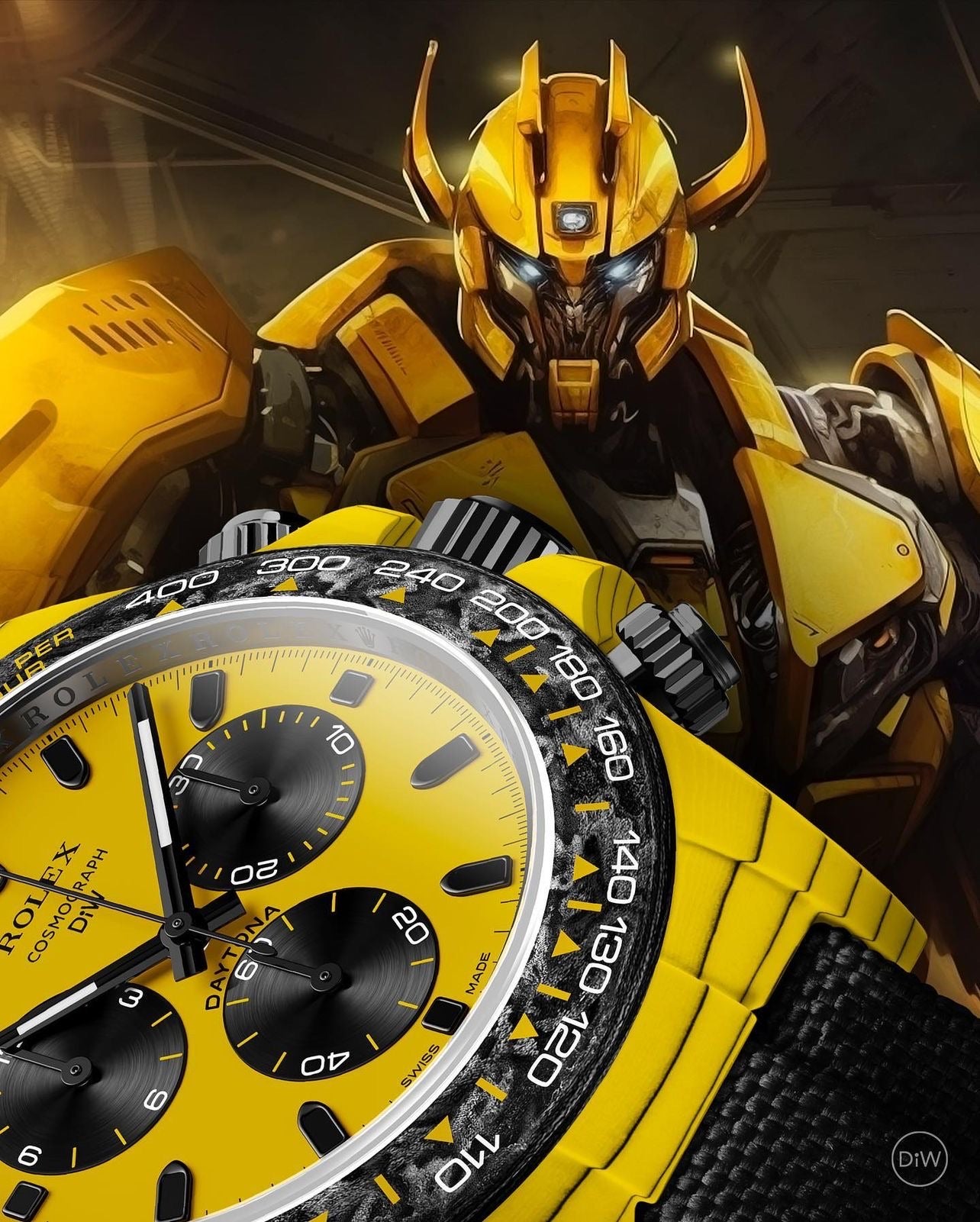 DiW Rolex Daytona BUMBLEBEE【1:1 Replica】