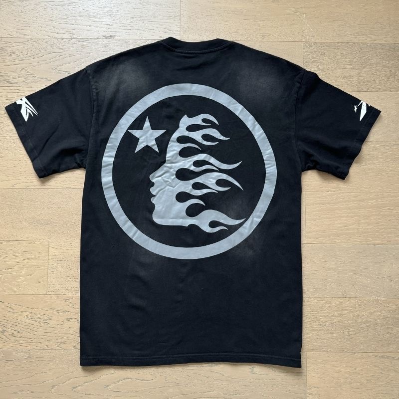 Hellstar wasted black classic logo T