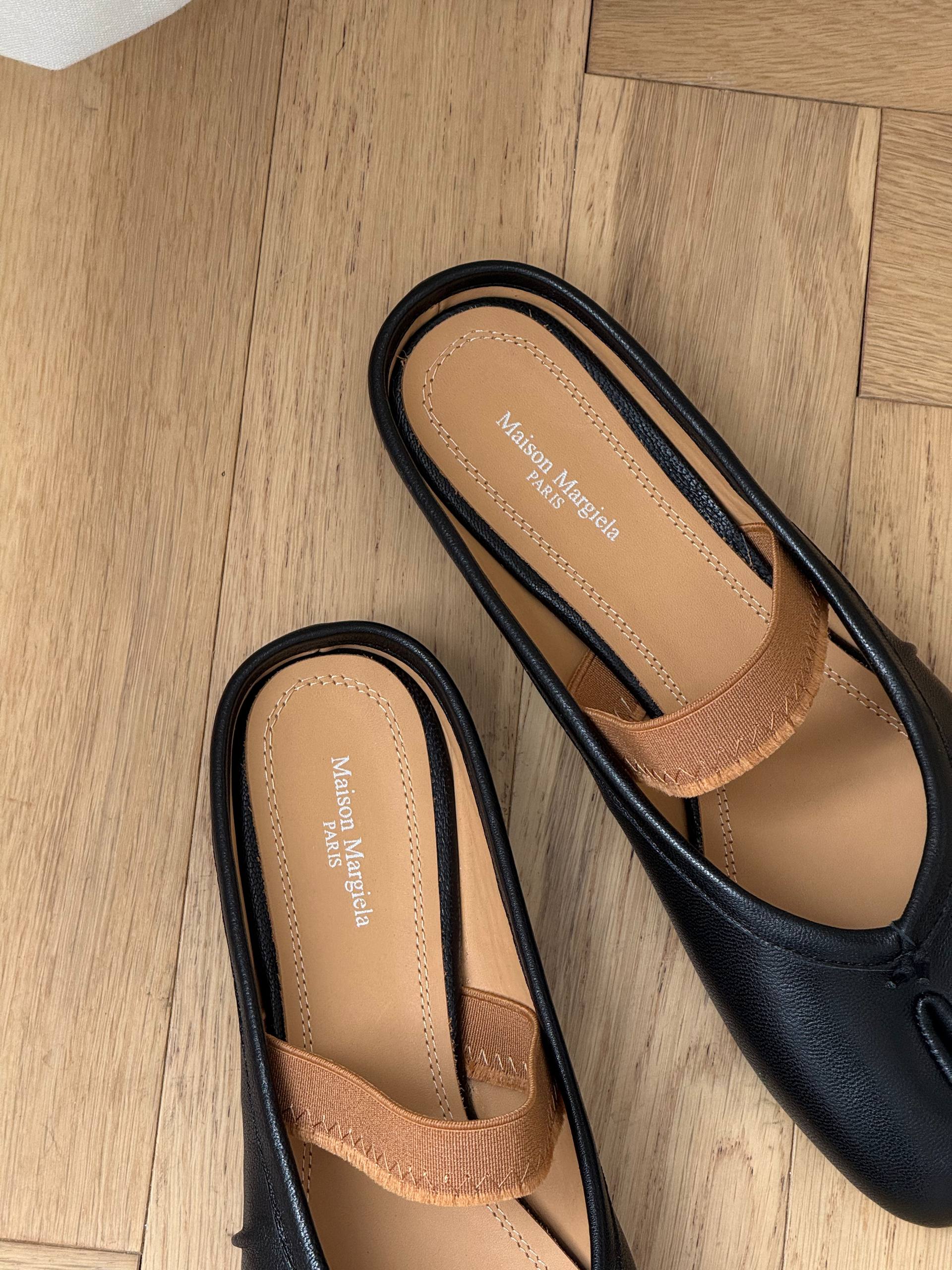 Maison Margiela Tabi Split-Toe Strap Mule Slippers