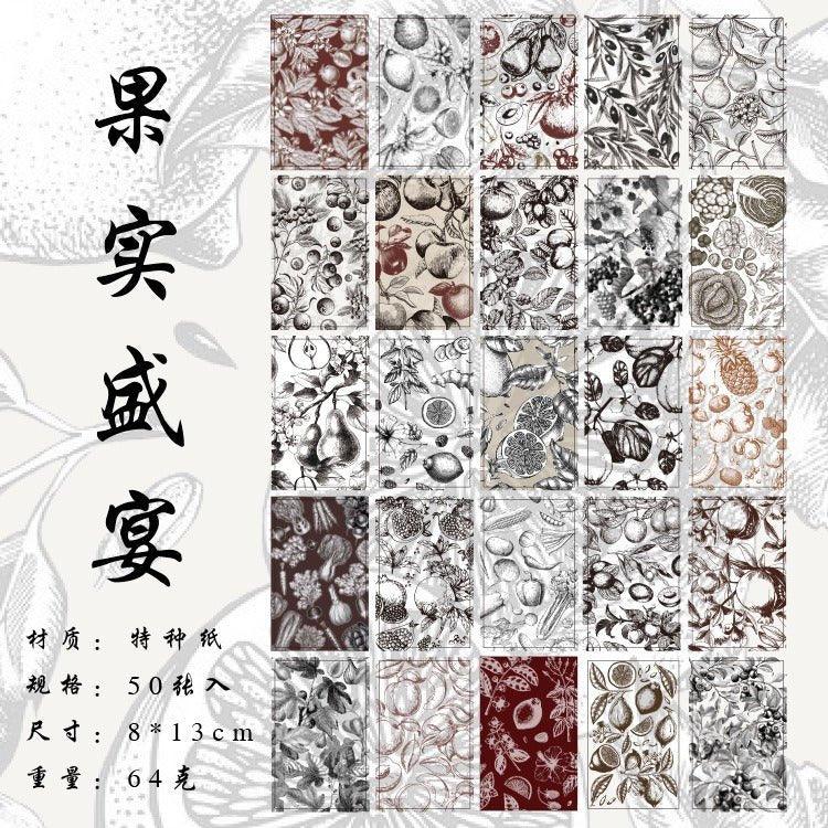 2139 Vegetable Paper Everyday Figures Series