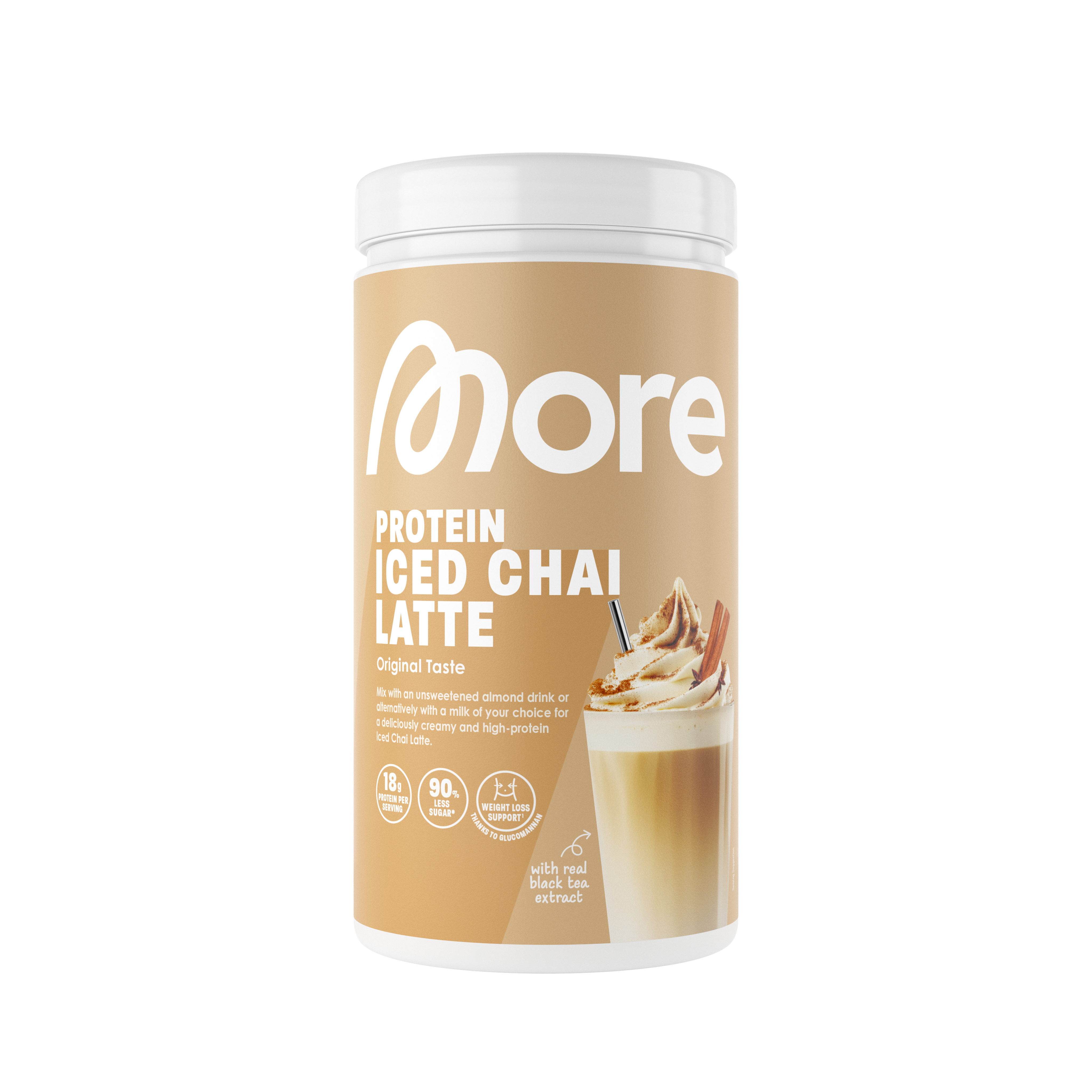 More Protein Iced Chai Latte