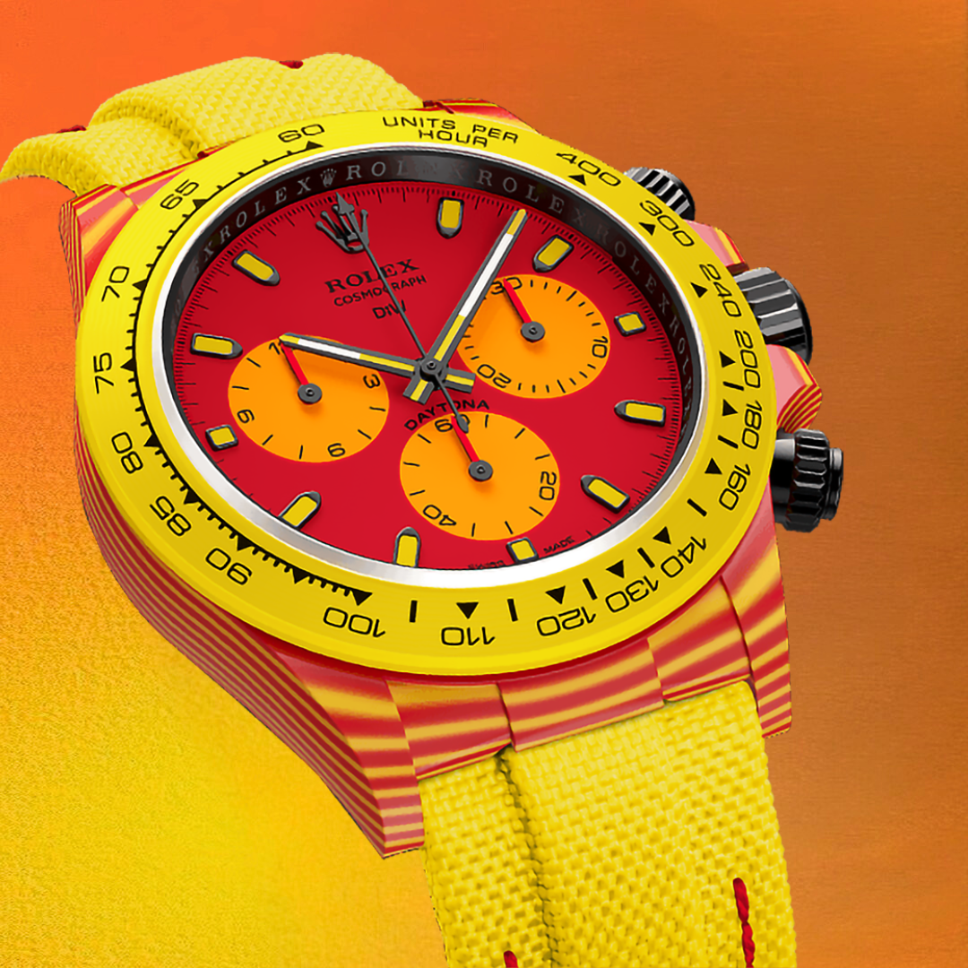 Quartz Fiber Rolex DiW Daytona VOLCANO【1:1 Replica】