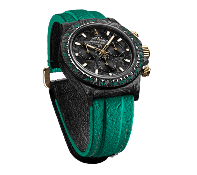ROLEX Diw Daytona carbon emerald 40mm oyster carbon【1:1 Replica】