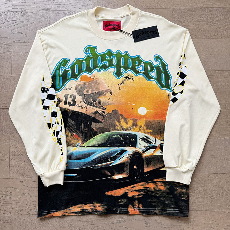 Godspeed Sunset Car Longsleeve 2 Colors