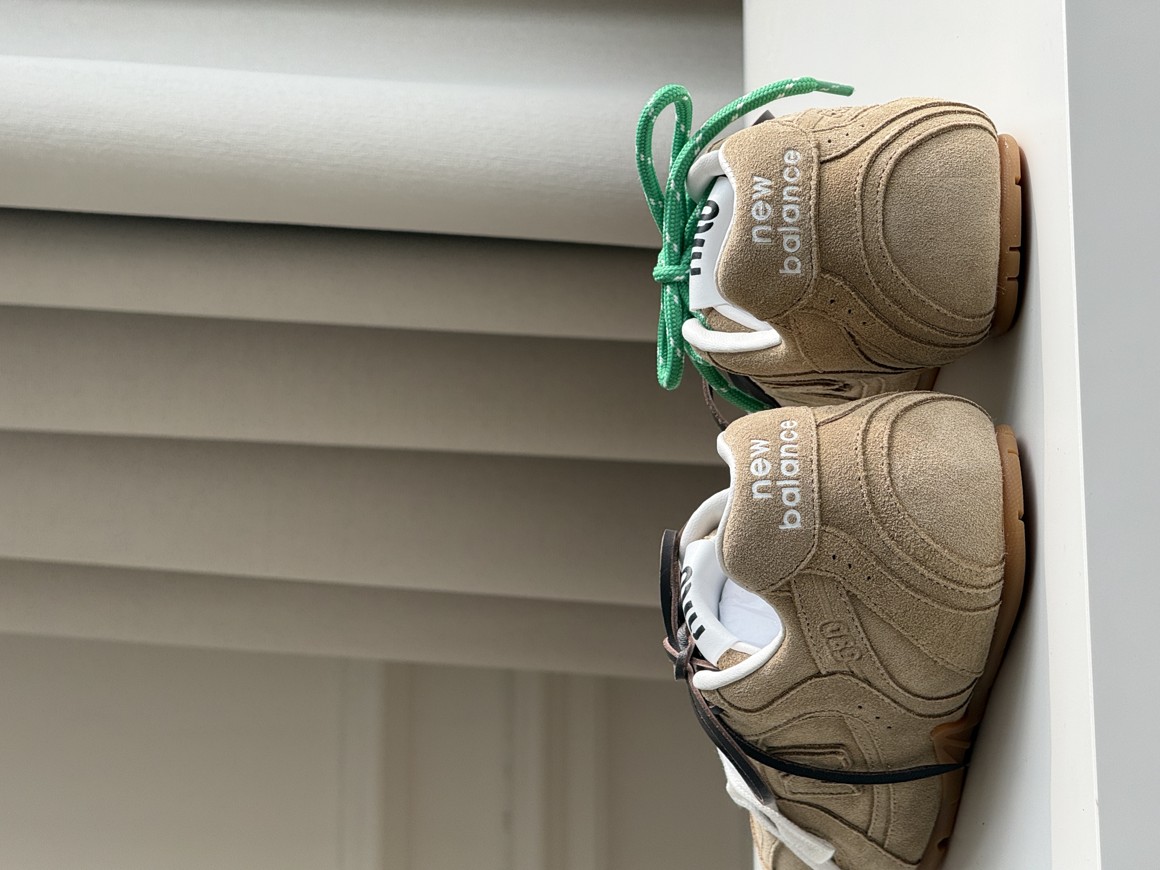 Miu Miu x New Balance 530 SL Suede Sneakers