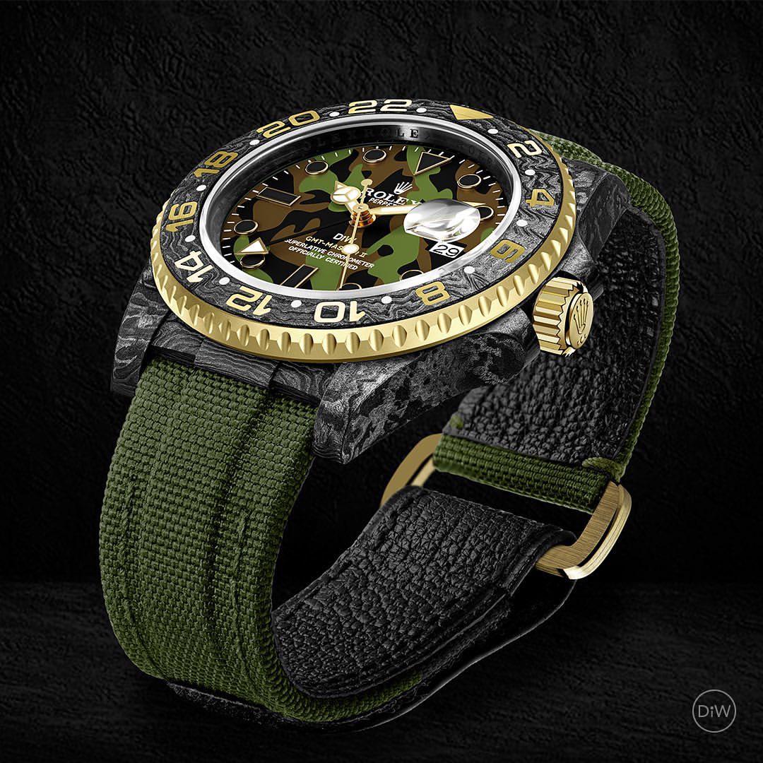 Carbon Rolex DiW GMT-Master II 
