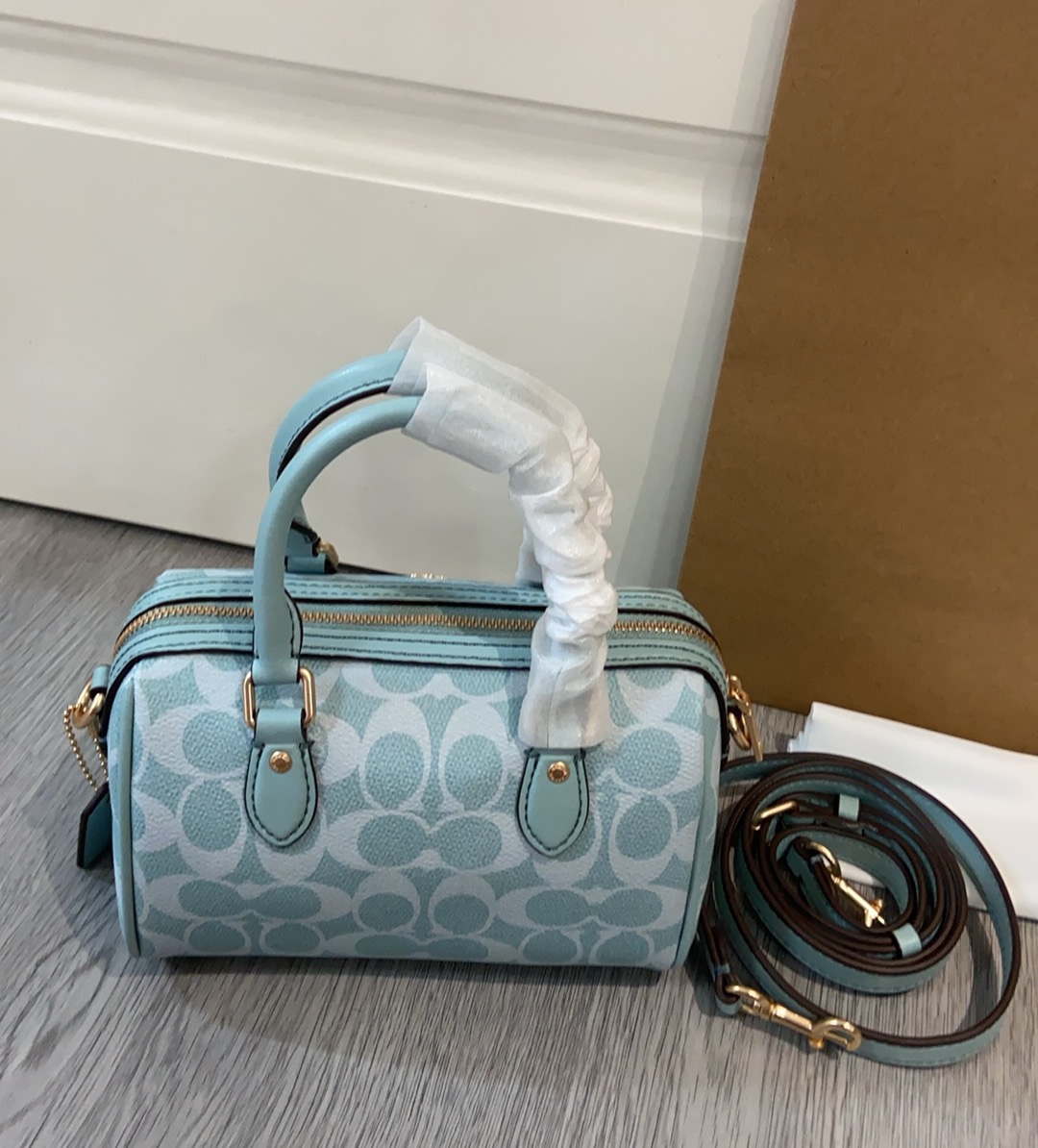 Women Handbag CEY63 Mini Rowan Crossbody Bag In Signature Canvas