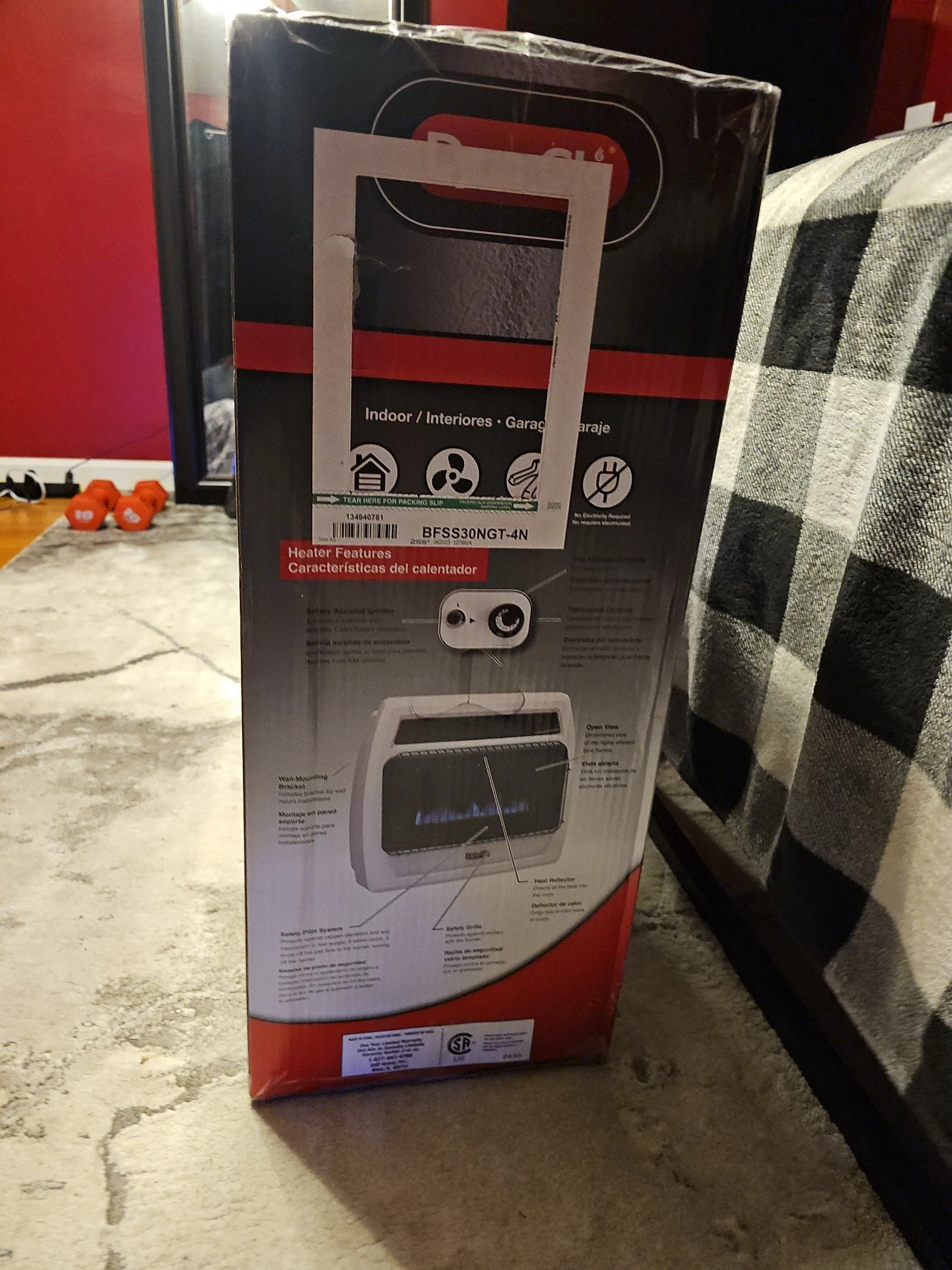 Space Heater New X8W7X
