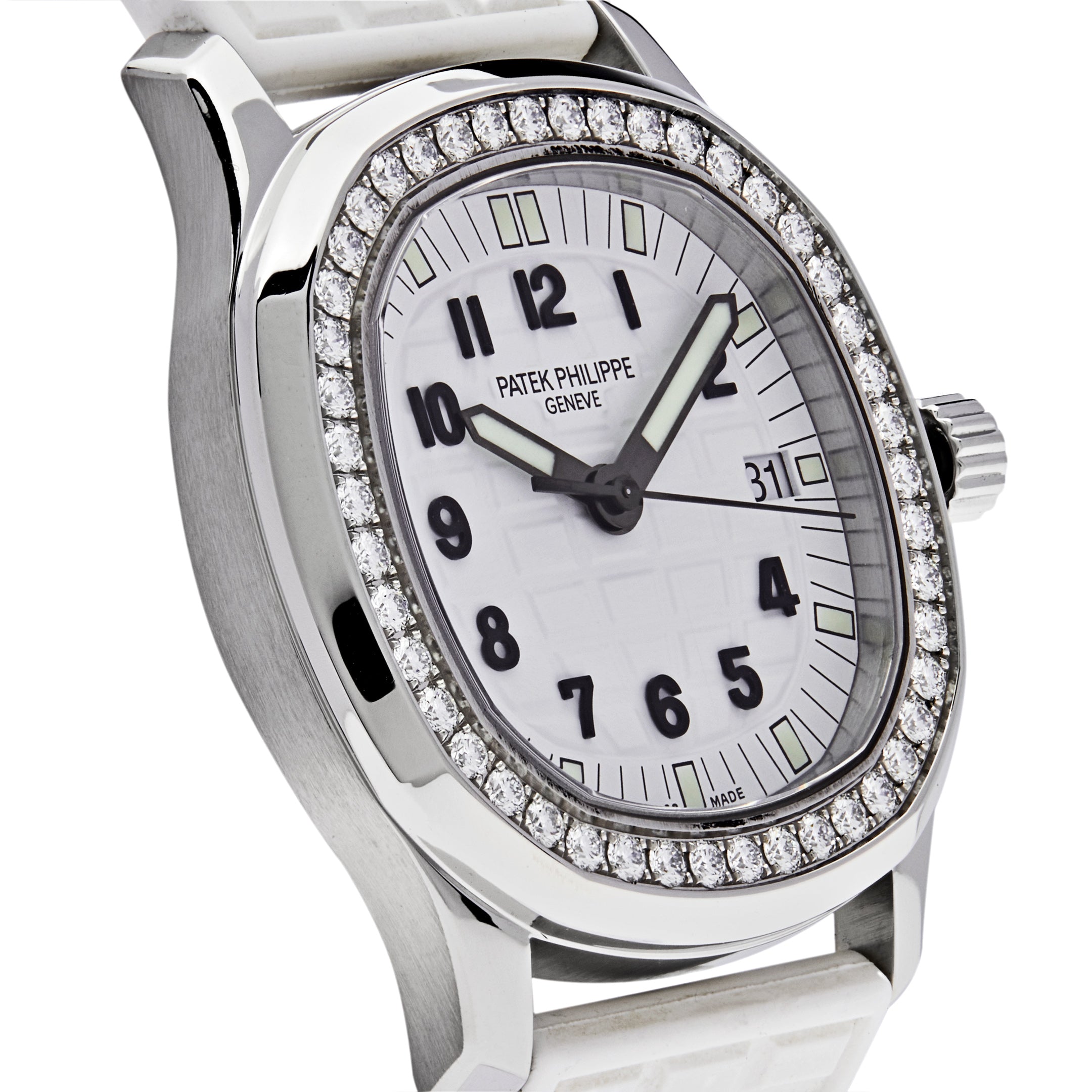 Patek Philippe Aquanaut Quartz Steel White Dial 5067A-001【1:1 Replica】