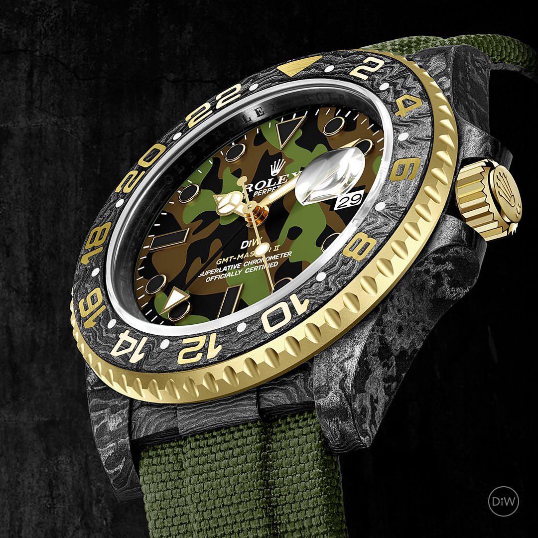Carbon Rolex DiW GMT-Master II 