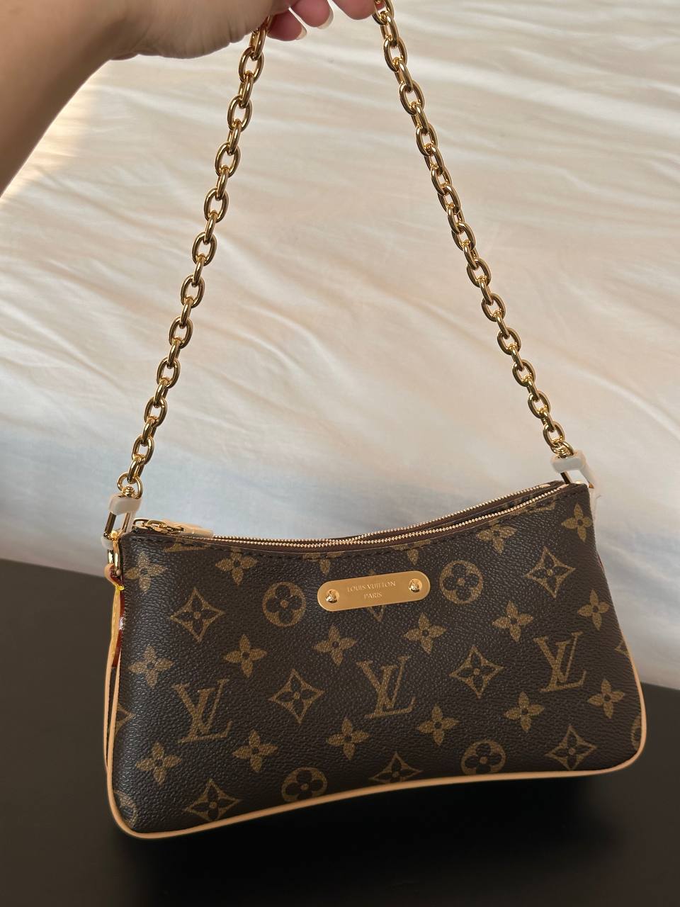 Louis Vuitton Monogram Canvas Chain Shoulder Mini Bag