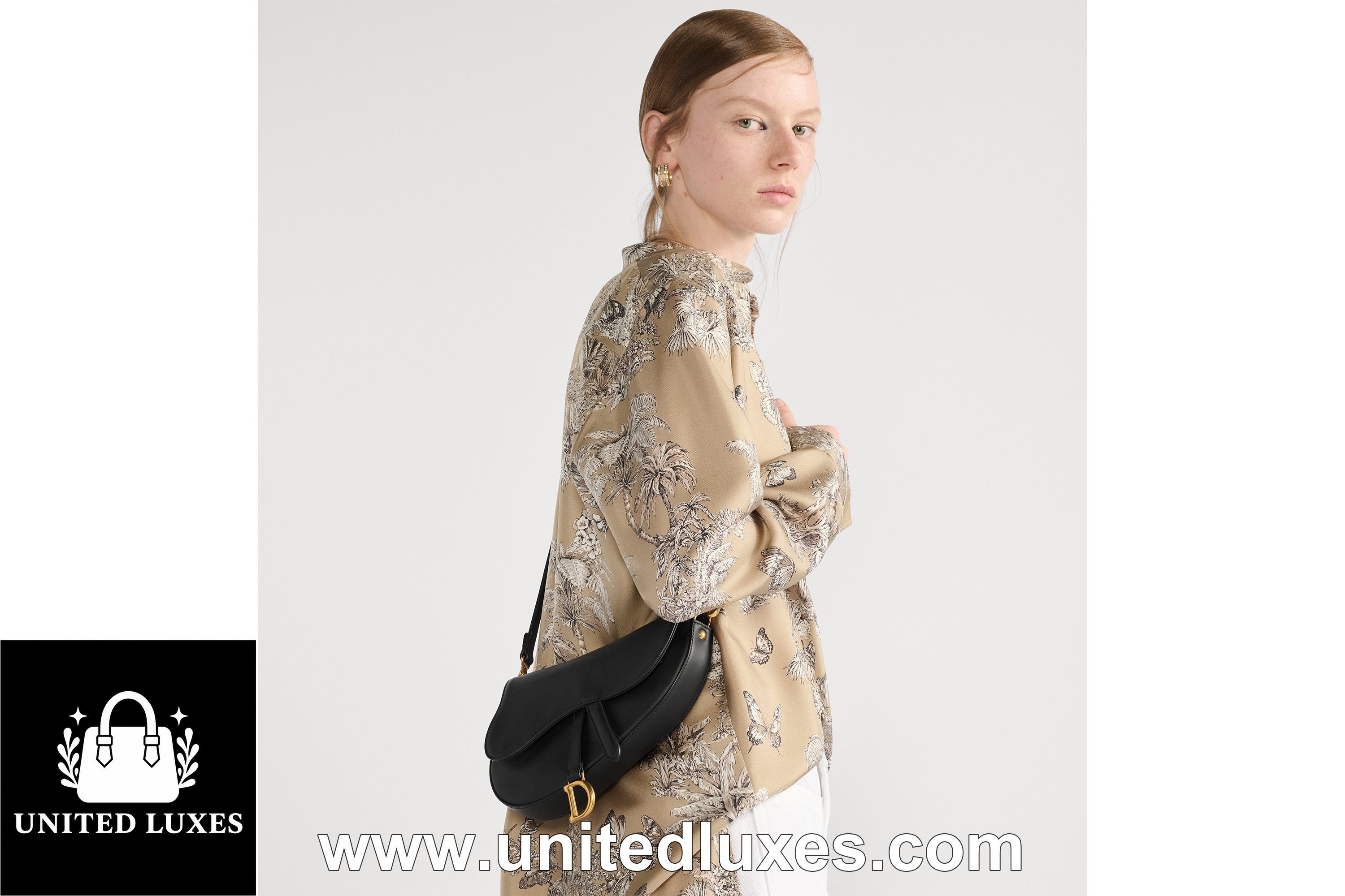 Replica Small Saddle Multicarry Bag with Strap