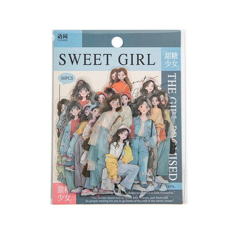 1187 PET Sticker Pack Teenager's Wish Series