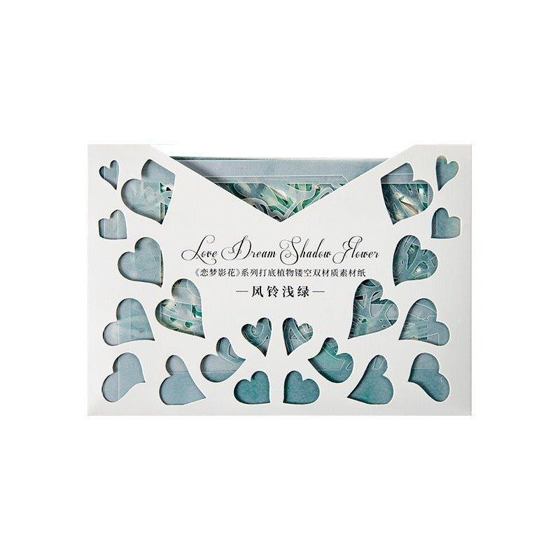 2079 Sketch Paper Love Dream Shadow Flower Series