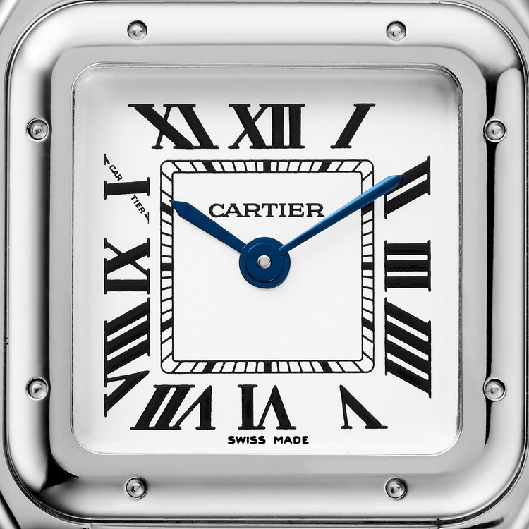 PANTHÈRE DE CARTIER WATCH, SMALL MODEL Small model, quartz movement, steel【1:1 Replica】
