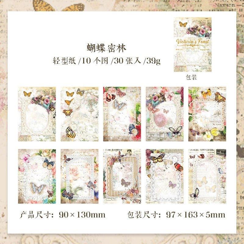 2168 Handmade Sewing Thread Material Paper Hand Sewing Time Series