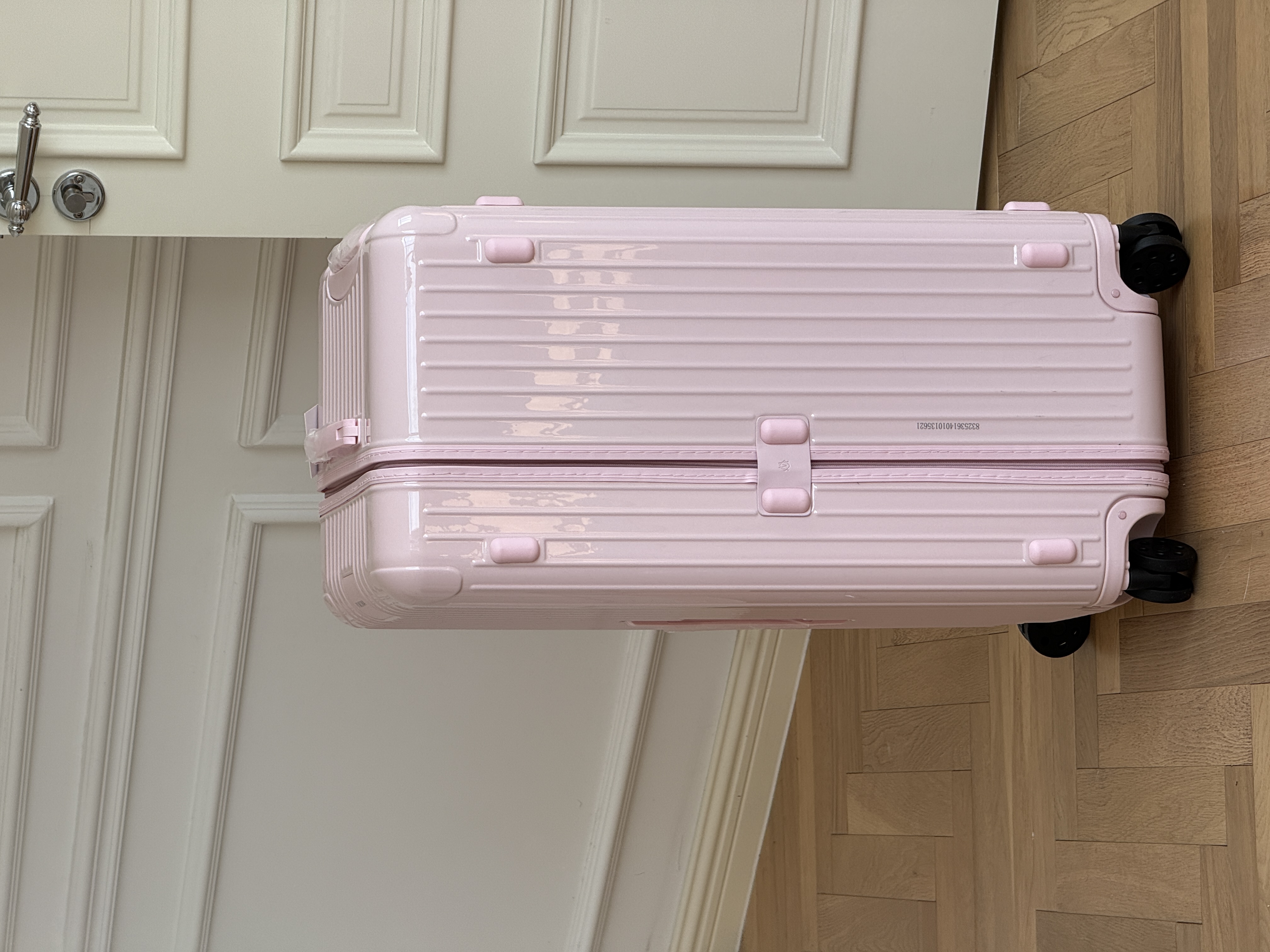 RIMOWA Essential Trunk Plus Glossy Ballerina Pink Suitcase