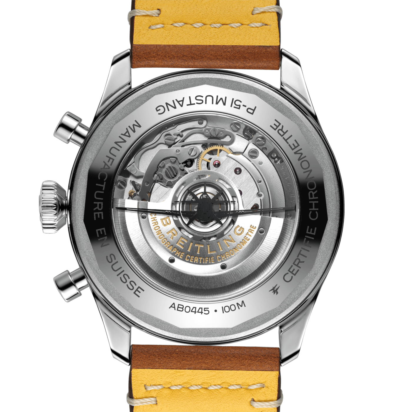 Breitling Super AVI B04 Chronograph GMT 46 P-51 Mustang AB04453A1B1X1【1:1 Replica】