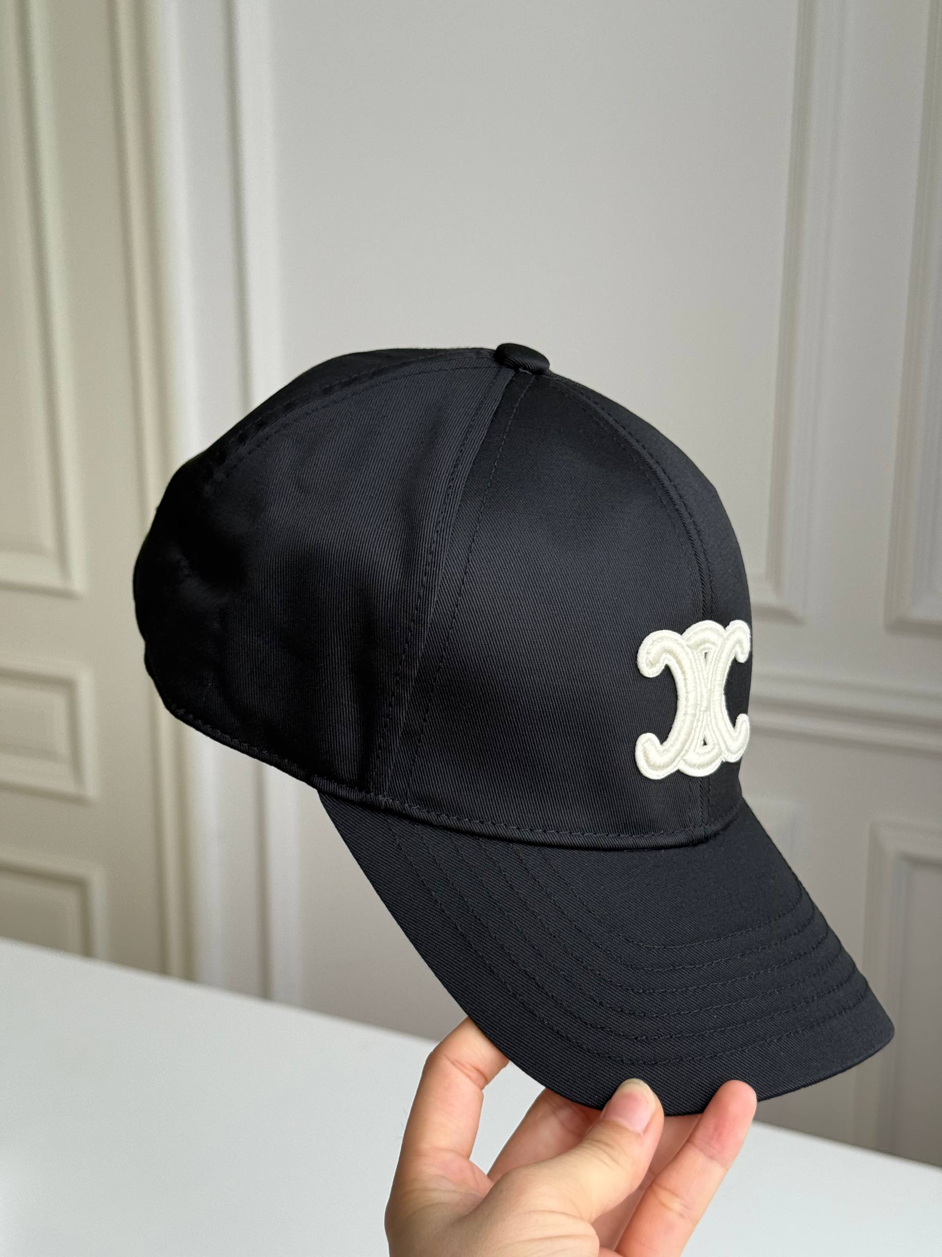 Celine Triomphe Embroidered Baseball Cap
