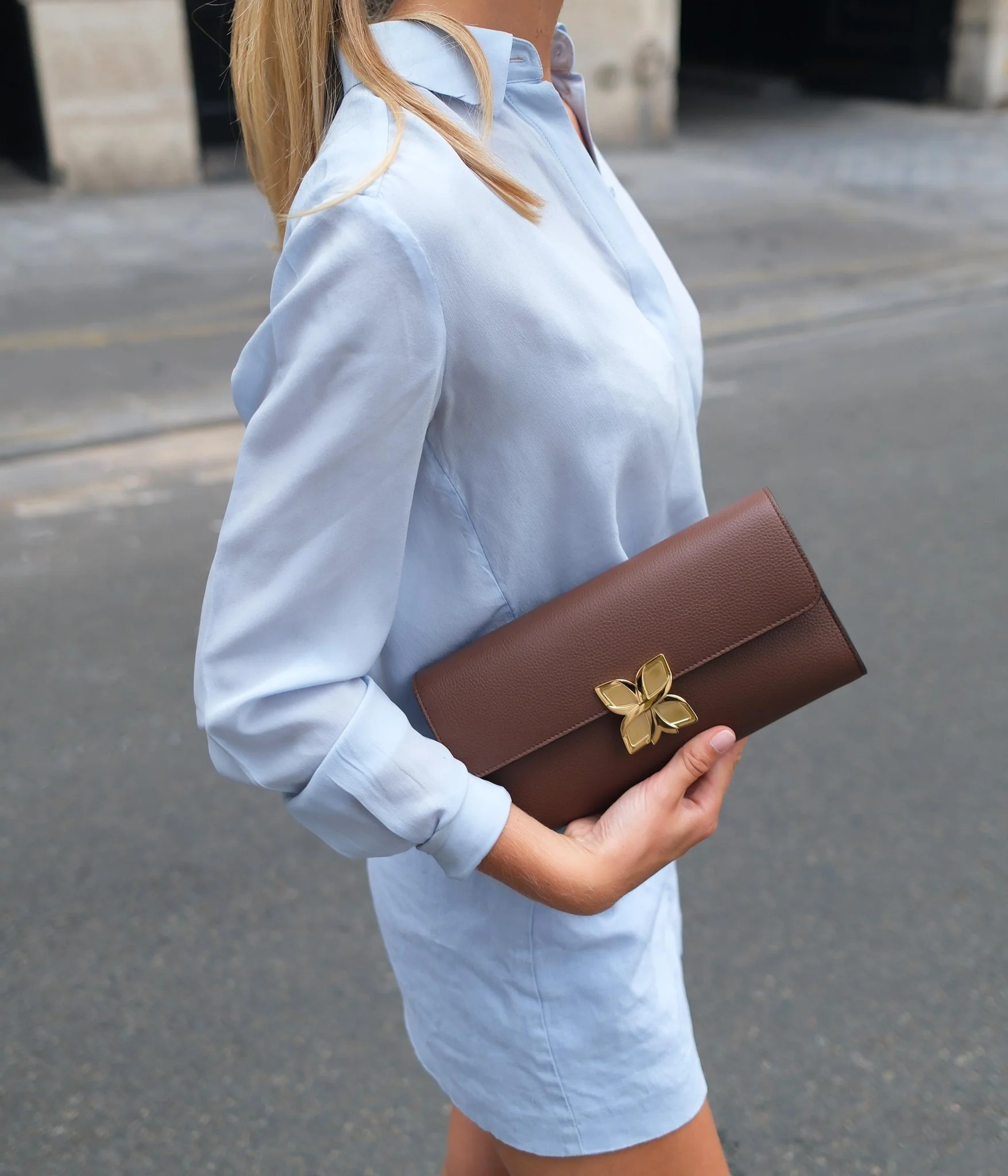 Hortensia Clutch | Tiramisu
