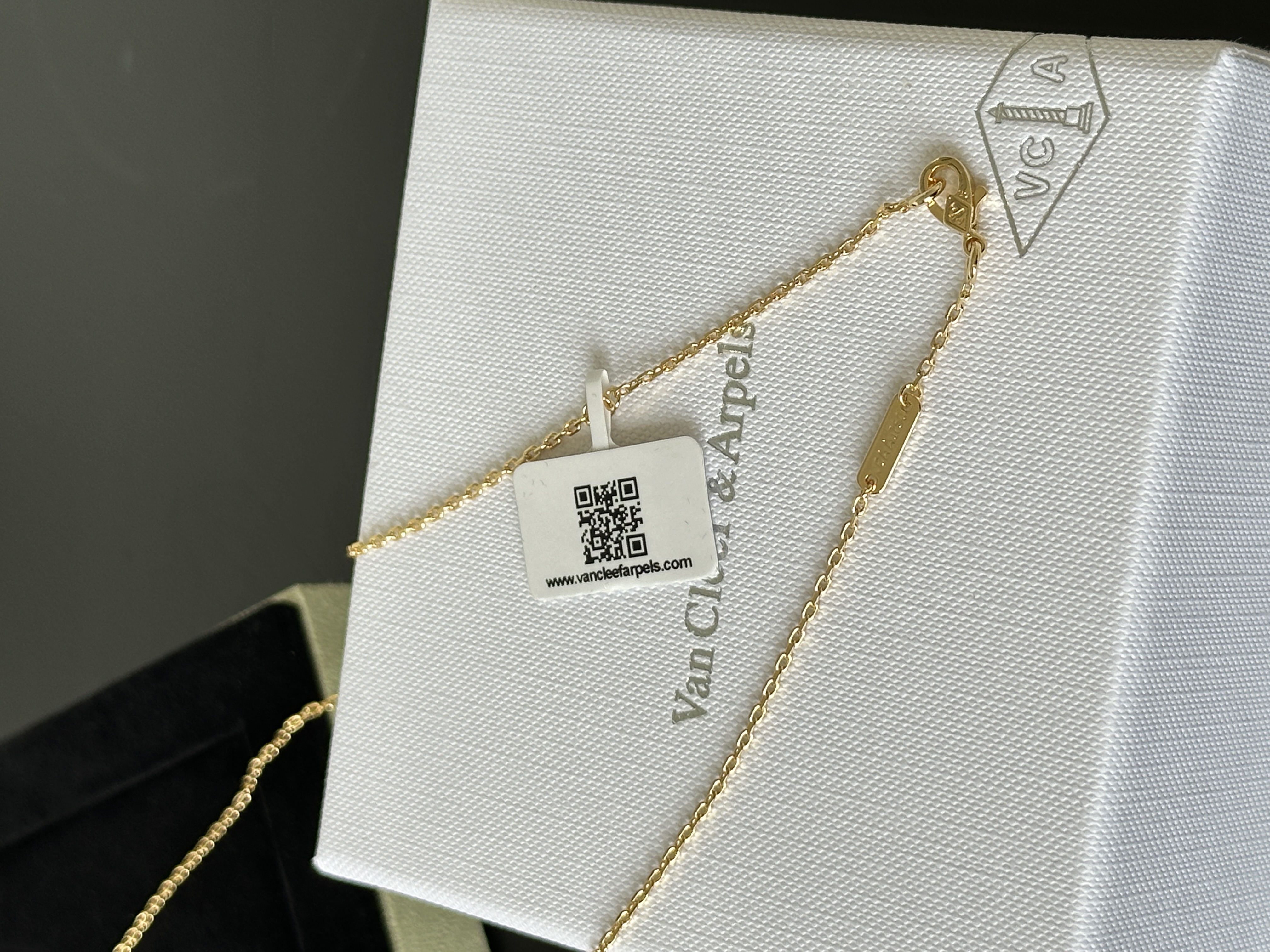 Van Cleef & Arpels Alhambra Single Motif Necklace