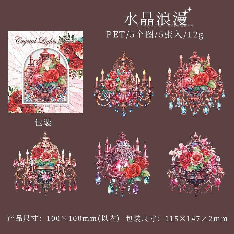 1111 Sticker Pack Crystal Light Shadow Series