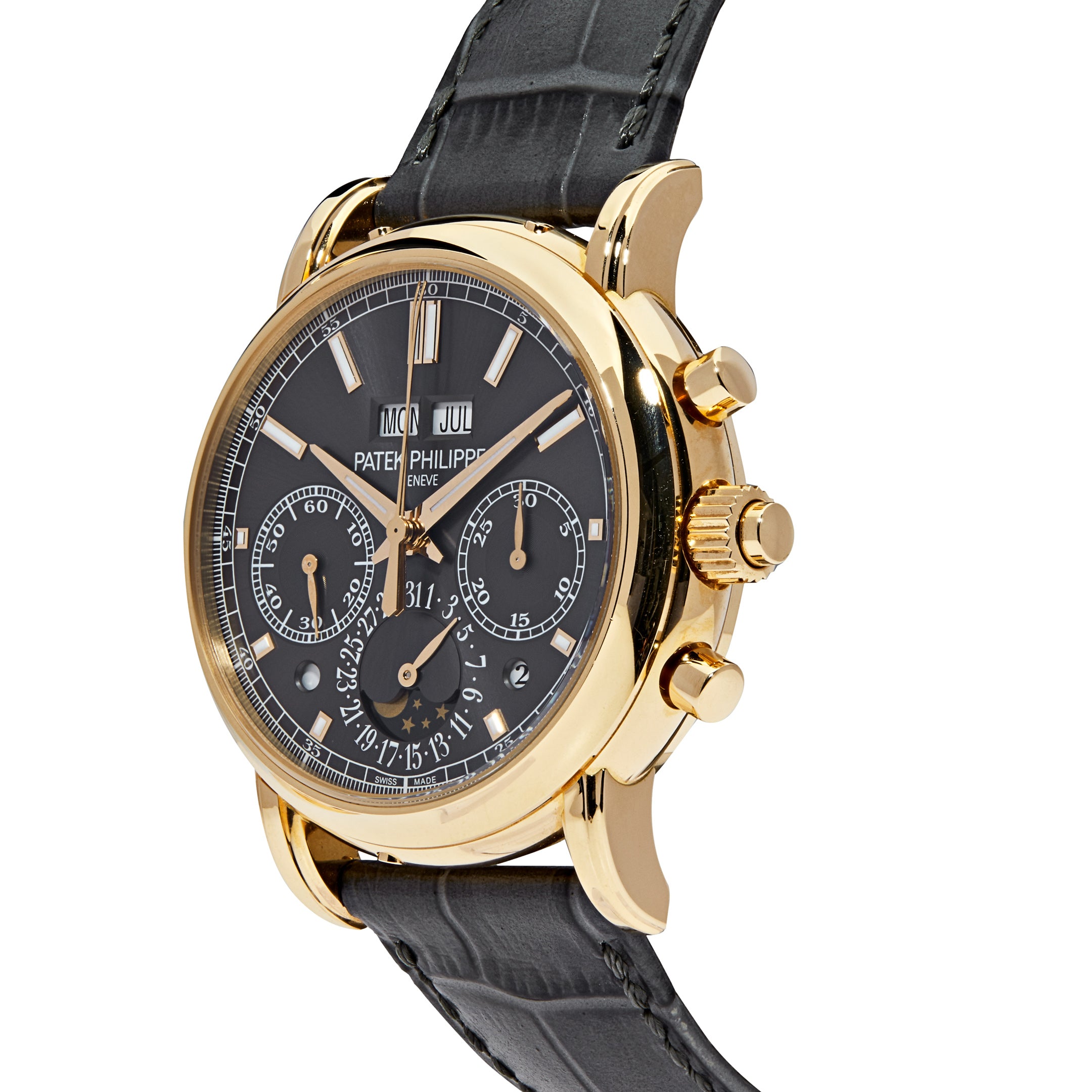 Patek Philippe Perpetual Calendar Grand Complications Rose Gold 5204R-011【1:1 Replica】