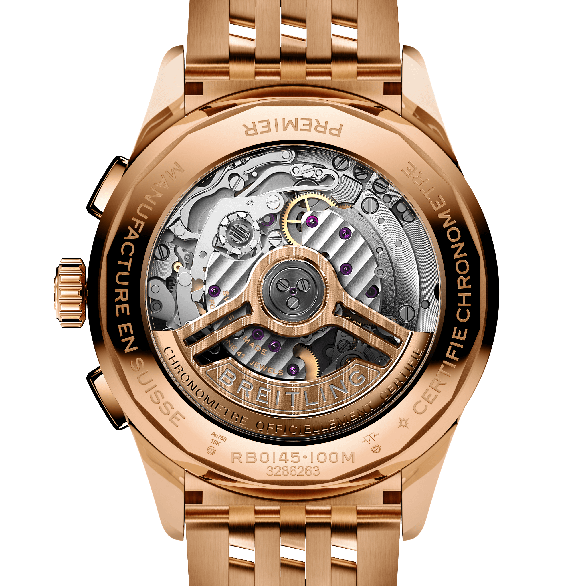 Breitling Premier B01 Chronograph 42 RB0145371G1R1【1:1 Replica】