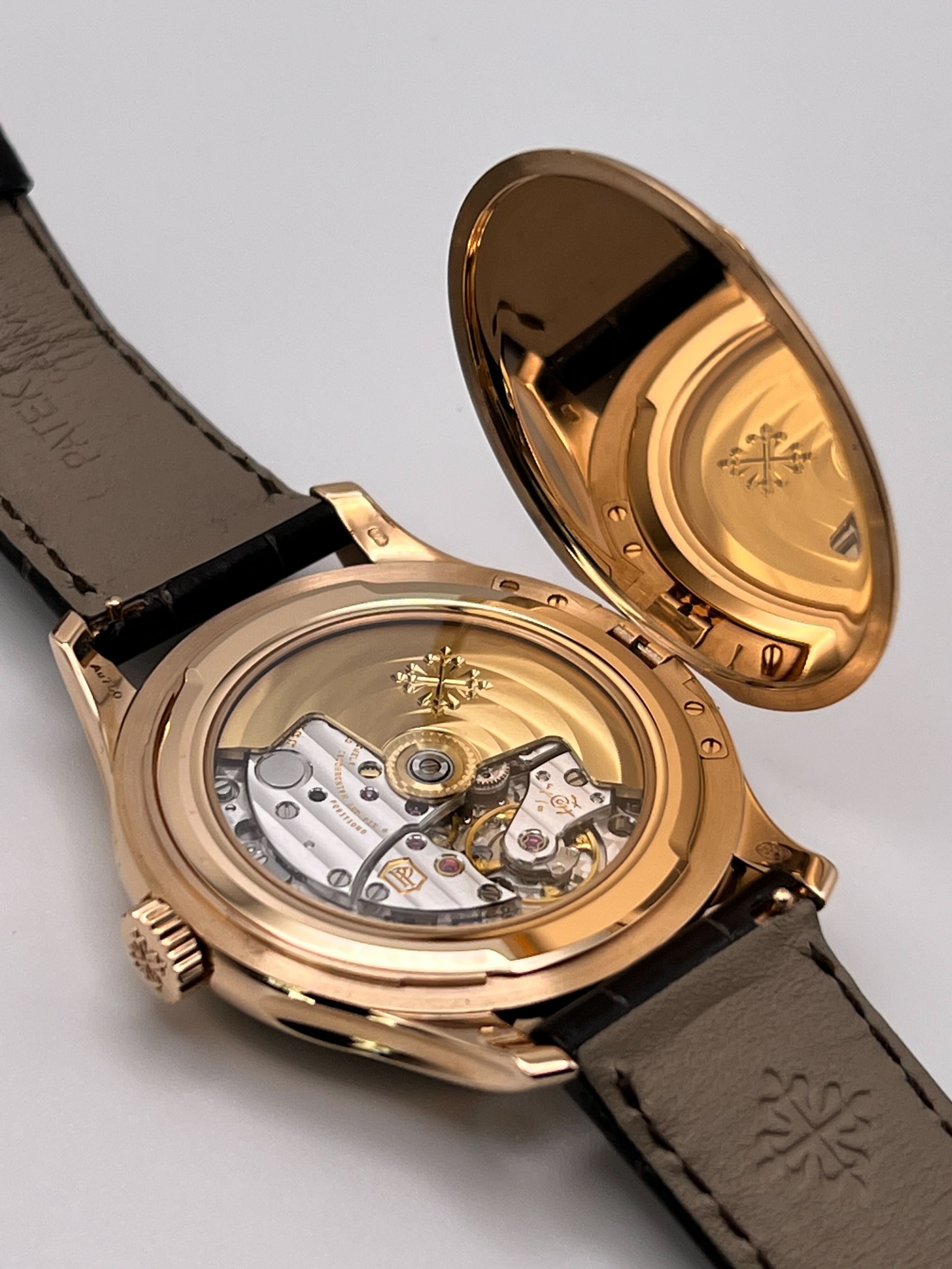 Patek Philippe Calatrava Date Tiffany & Co. Rose Gold 5227R-001【1:1 Replica】
