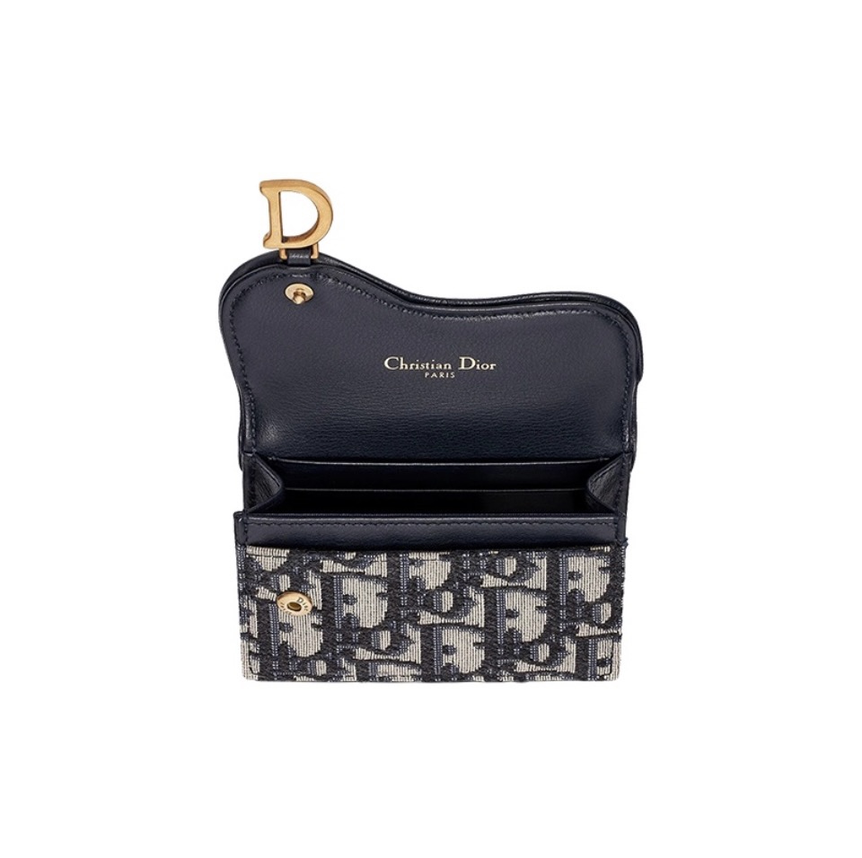 Dior Saddle Card Holder Wallet