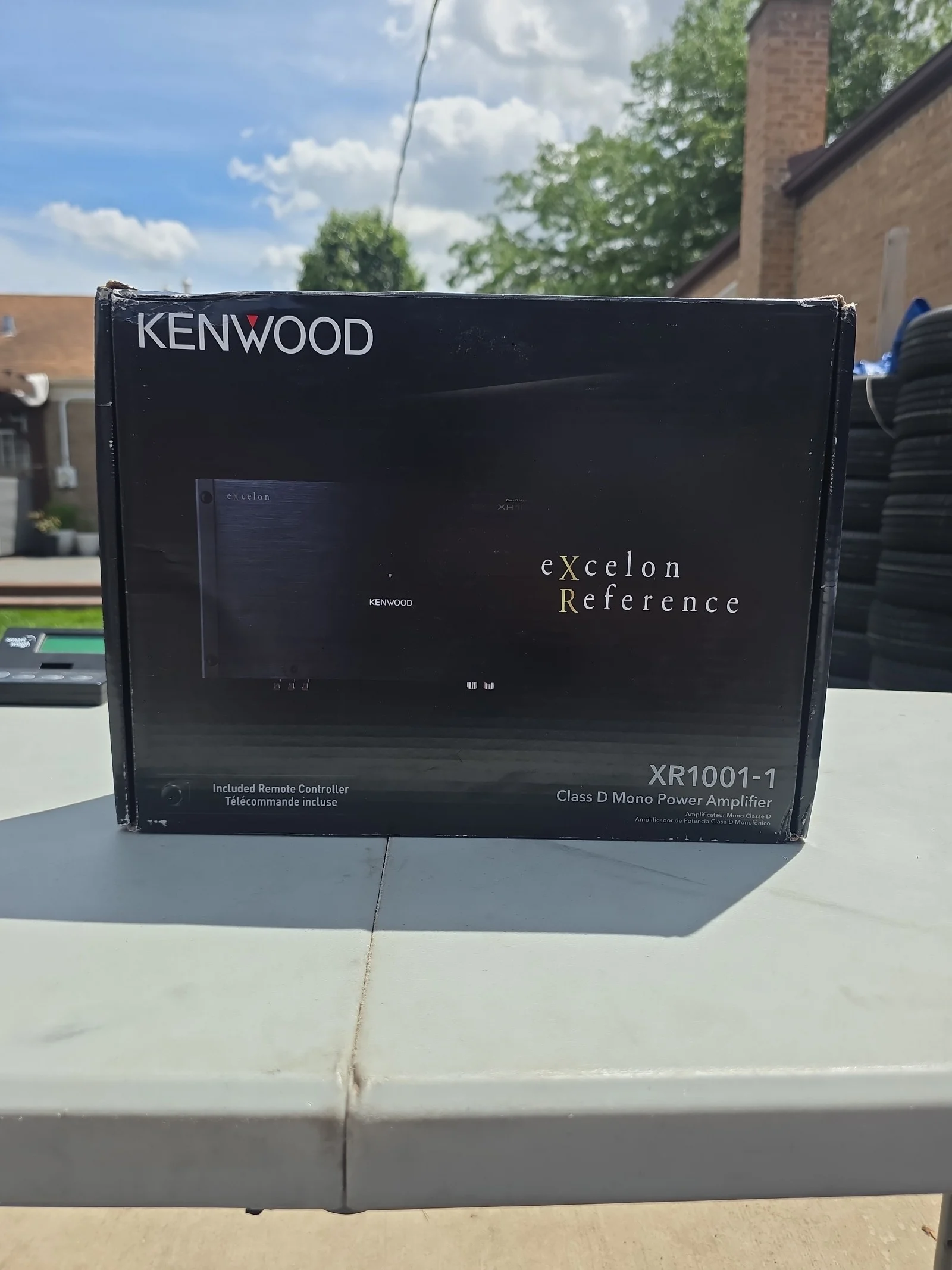 Kenwood xr1001-1 Class D Mono Amplifier New ALQF4