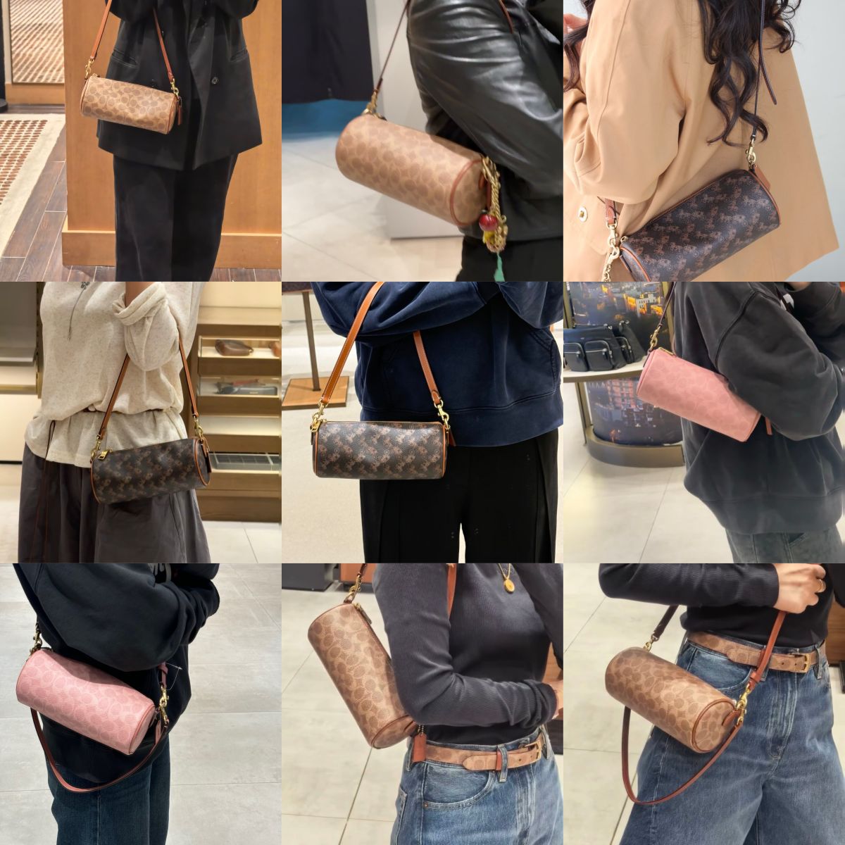 Women Handbag CDY79 CDY80 CDY88 Barrel shouder Bag