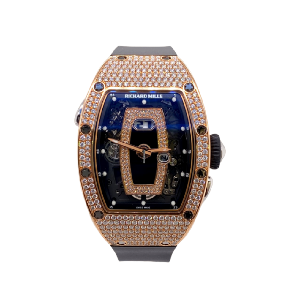 Richard Mille Rose Gold & Diamonds RM037【1:1 Replica】