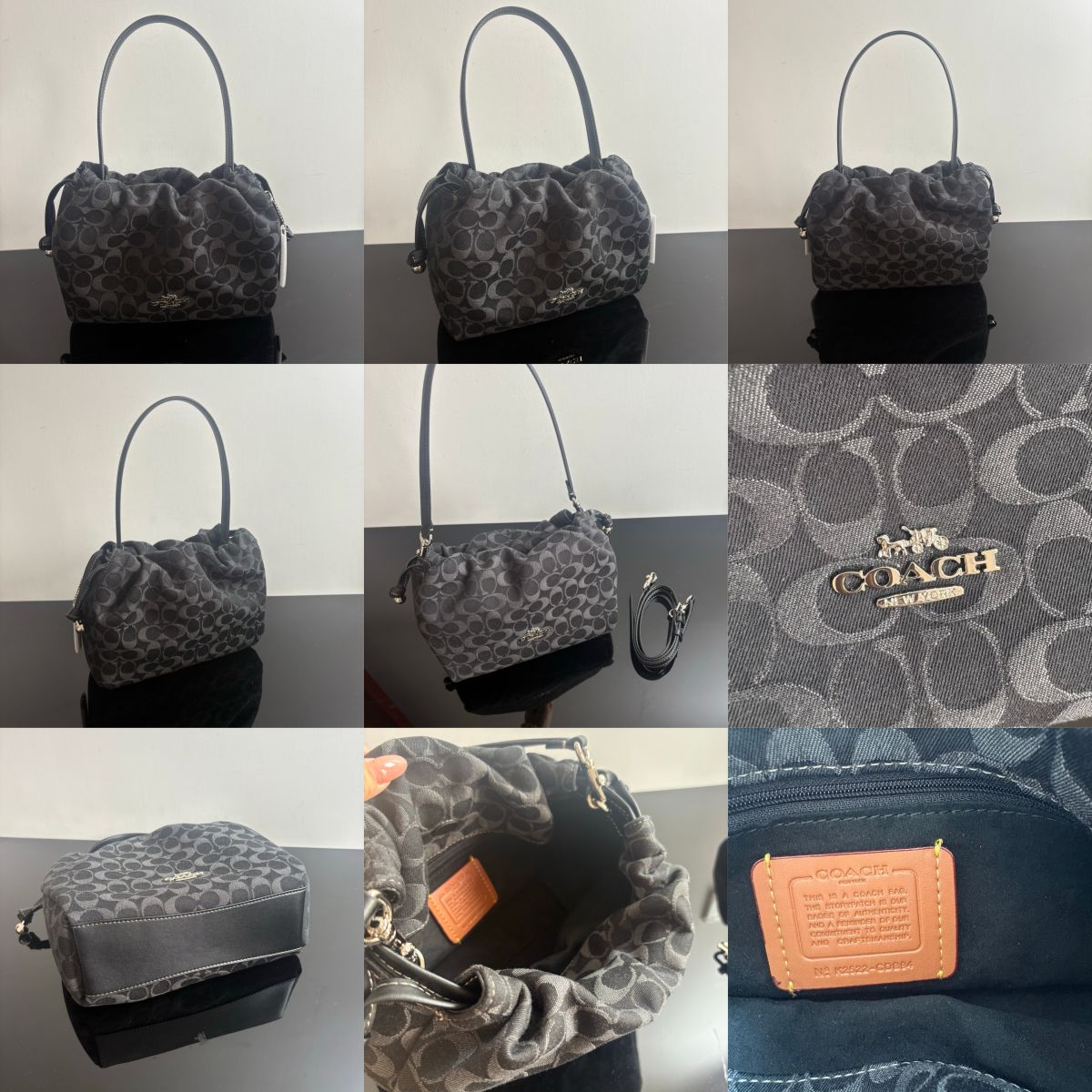 Women Handbag CDB94 CDE45 Faye Shoulder Bag In Signature Denim
