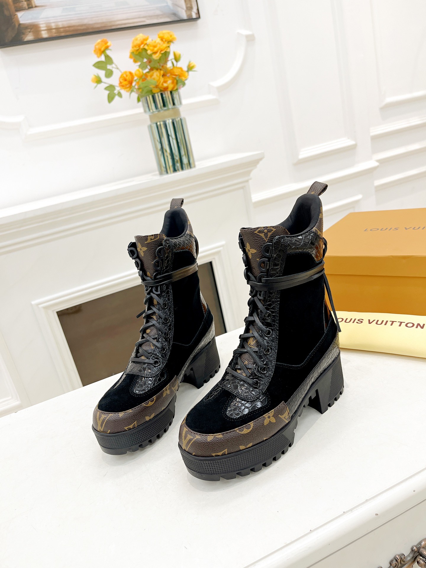 LV Ankle Boots
