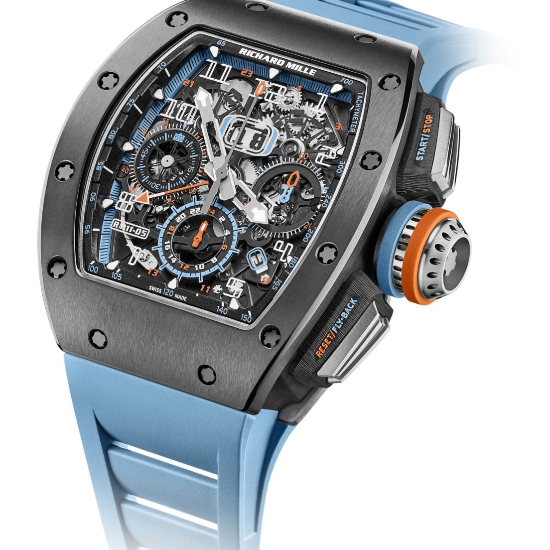 Richard Mille Automatic Winding Flyback Chronograph GMT RM11-05【1:1 Replica】